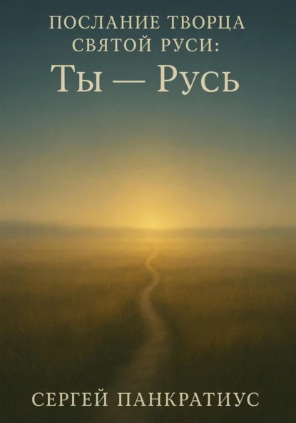 Послание Творца Святой Руси: «Ты – Русь»